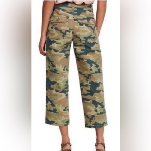 Free People We The Free Remy Camo Capris - Picture 2 of 6